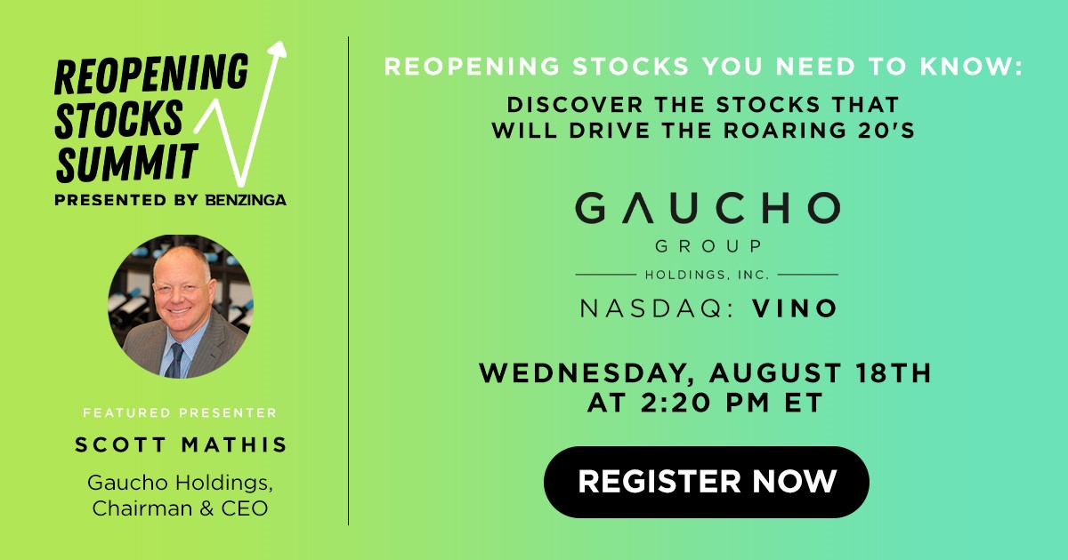 Sign up to get a free spectator pass for the event: https://www.benzinga.com/events/reopening-stocks-summit/